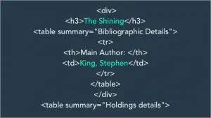 JSON-LD structured data