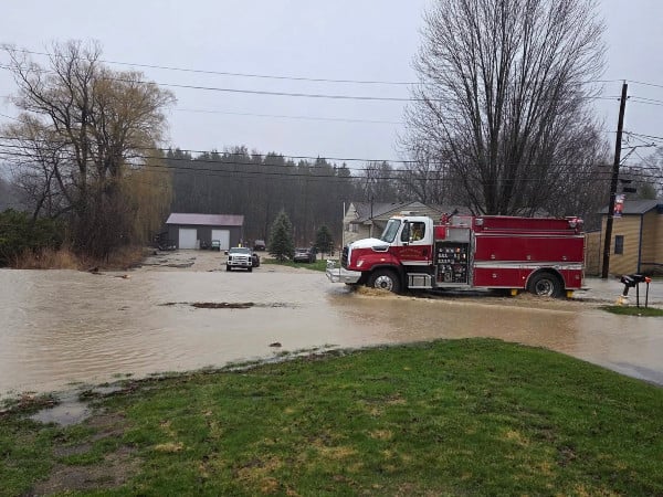 Prattsburgh flood conditions during March storm