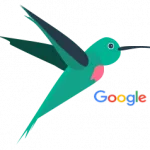 A hummingbird graphic representing the Hummingbird algorithm update