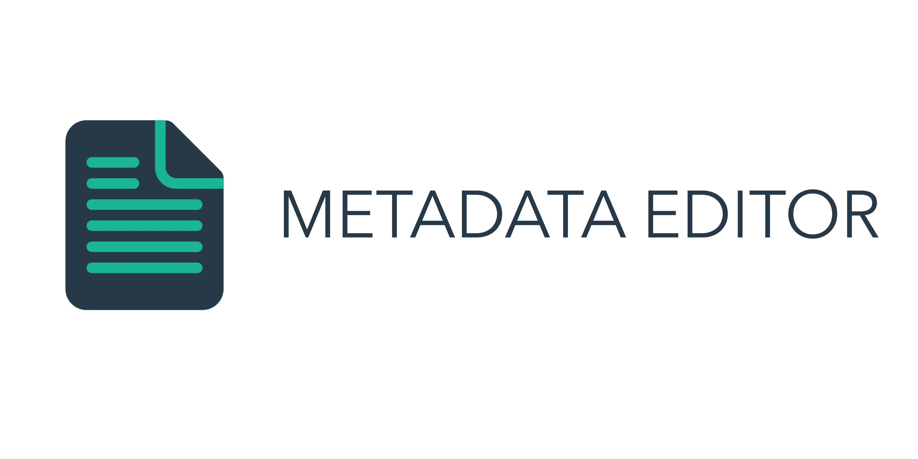 Metadata Editor