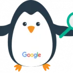 A penguin graphic representing the Penguin algorithm update